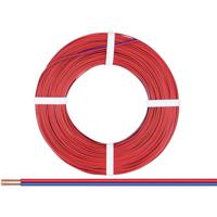 Donau Elektronik 218-020 Draad 2 x 0.14 mm² Rood-blauw 50 m