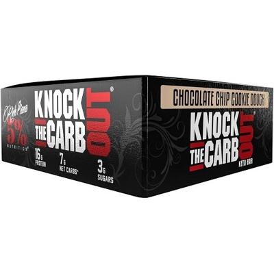 Knock the Carb Out Bar 10repen Choco Chip Cookie Dough