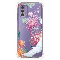 Nokia G42 Case Anti-shock Bird Flowers - thumbnail