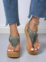 Pu Summer Slide Sandals