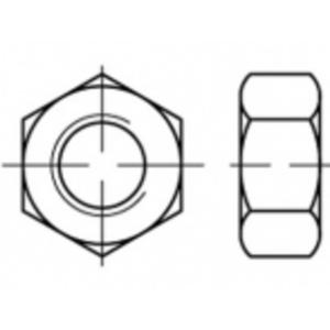 TOOLCRAFT TO-5371602 Zeskantmoeren M6 RVS A4 100 stuk(s)