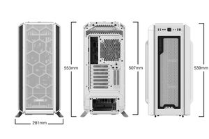 be quiet! SILENT BASE 802 tower behuizing 2x USB-A 3.2 (5 Gbit/s), USB-C 3.2 (10 Gbit/s), 2x Audio