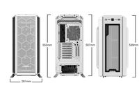 be quiet! SILENT BASE 802 tower behuizing 2x USB-A 3.2 (5 Gbit/s), USB-C 3.2 (10 Gbit/s), 2x Audio - thumbnail