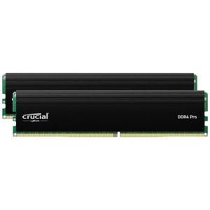 Crucial CP2K32G4DFRA32A Werkgeheugenset voor PC Retail DDR4 64 GB 2 x 32 GB 3200 MHz 288-pins DIMM CL22 CP2K32G4DFRA32A