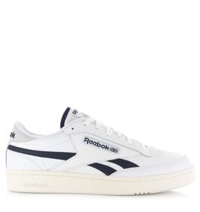 Reebok Reebok - Club C Revenge met navy details Wit Leer Lage sneakers Unisex