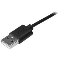 StarTech.com USB2AC50CM 0.5m USB A USB C Zwart USB-kabel - thumbnail