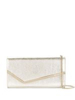 Jimmy Choo pochette Emmie en cuir - Métallisé