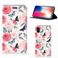 Apple iPhone X | Xs Smart Cover Butterfly Roses - thumbnail