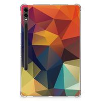 Samsung Galaxy Tab S9 Plus Back Cover Polygon Color