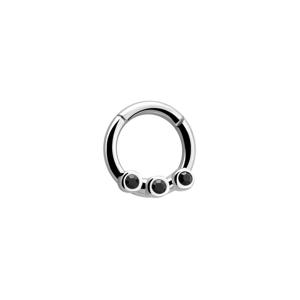 Septum Clicker met scharnier Chirurgisch staal 316L Neuspiercings