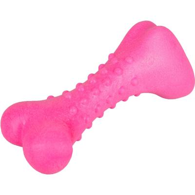 Hondenspeelgoed Foam Dina Been Geur Framboos - 13 cm 13 x 5 x 5 cm Flamingo Roos