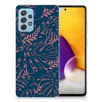 Samsung Galaxy A72 TPU Case Palm Leaves