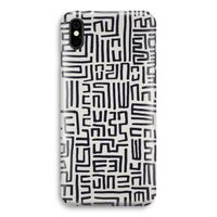 Moroccan Print: iPhone Xs Volledig Geprint Hoesje - thumbnail