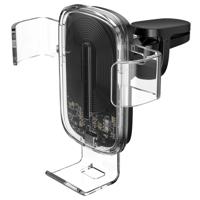 Baseus Universele Telefoonhouder Auto met Draadloos Opladen Roosterklem Luchtrooster