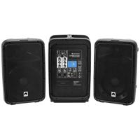 Omnitronic COMBO-160BT Actieve PA-luidsprekerset Bluetooth - thumbnail