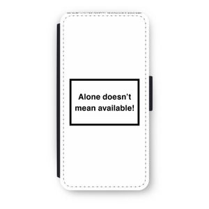 Alone: iPhone 8 Flip Hoesje