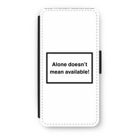 Alone: iPhone 8 Flip Hoesje - thumbnail