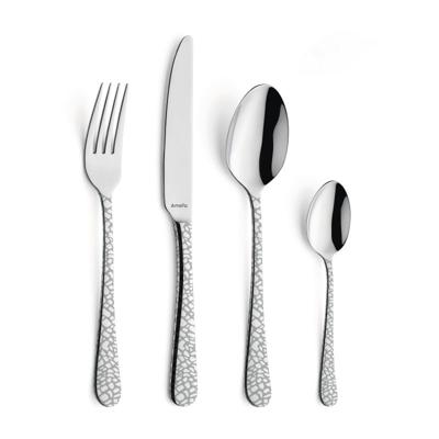 Bestekset Austin Cobble - zilverkleurig - 24-delig - 6 persoons Bestekset Austin Cobble - zilverkleurig - 24-delig - 6 persoons