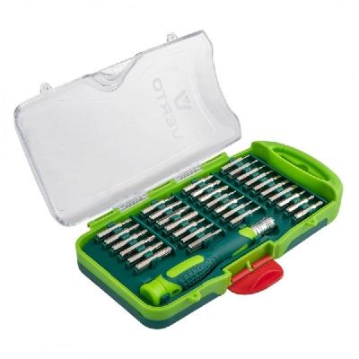 verto ratelschroevendraaierset precisie 31-delig 66h619