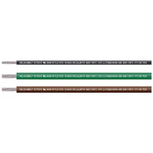 Helukabel 60603-305 Enkele ader UL-CSA 1 x 2.08 mm² Bruin 305 m