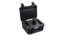 B&W International B&W Transportkoffer voor drone DJI Flip Fly More Combo - 3000 (PP.117) zwart - waterdicht volgens IP67-certificering, stofdicht, onbreekbaar en onverwoestbaar, zwart, 37 x 30 x 17