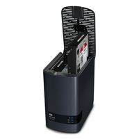 Western Digital My Cloud EX2 Ultra 3.5 Inch 2 bay My Cloud EX2 Ultra NAS, 16TB, Zwart - thumbnail