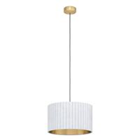 Stars of Light Hanglamp met kap Tamaresco wit met goud 39765