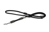 Beeztees Buffalo - Hondenriem - Leer - Zwart - 200 Cm X10 Mm