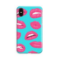 Bite my lip: iPhone Xs Volledig Geprint Hoesje - thumbnail