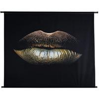 HD Collection Wandkleed Glamour Kiss - Velvet - 146x110 cm (BxH) - Incl. Roede en Haken