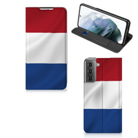 Samsung Galaxy S21 FE Standcase Nederlandse Vlag - thumbnail