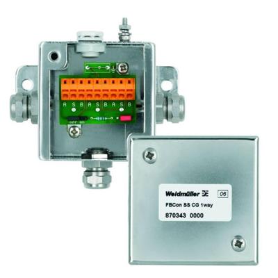 Weidmüller FBCON SS CG 1WAY 8703430000 Passieve sensor/actorbox Profibus-PA standaardverdeler 1 stuk(s)