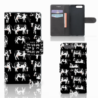Huawei P10 Telefoonhoesje met Pasjes Koetjes
