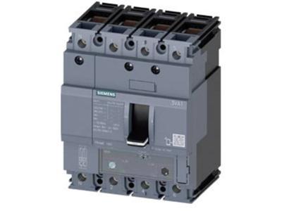 Siemens 3VA1110-3GF46-0AA0 Vermogensschakelaar 1 stuk(s) Instelbereik (stroomsterkte): 70 - 100 A Schakelspanning (max.): 690 V/AC (b x h x d) 101.6 x 130 x 70