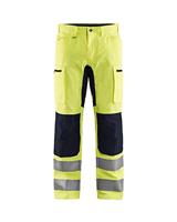 Blaklader 158518113399C52 Werkbroek met stretch, High Vis geel/zwart, maat C52