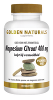 Golden Naturals Magnesium Citraat 400 mg