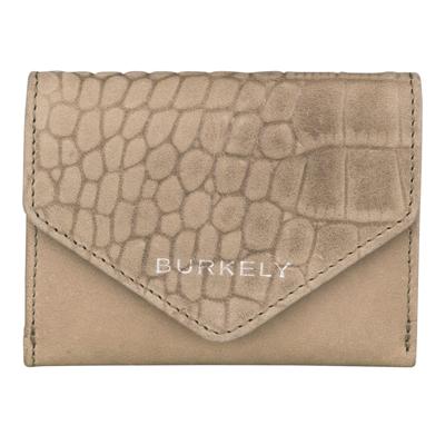 Burkely Croco Cody Wallet S Portemonnee RFID Donker Grijs