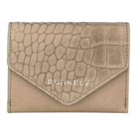 Burkely Croco Cody Wallet S Portemonnee RFID Donker Grijs