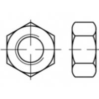 TOOLCRAFT TO-5453574 Zeskantmoeren M12 50 stuk(s)