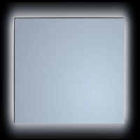 Spiegel Sanicare Q-Mirrors 65x70 cm Vierkant Met Rondom LED Cold White, Omlijsting Aluminium incl. ophangmateriaal Zonder Schakelaar Sanicare - thumbnail