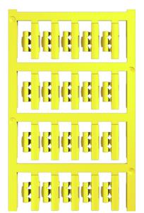 Weidmüller 1779080004 SFC 1/21 NEUTRAL GE Kabelmarkeringdrager Montagemethode: Vastklemmen Markeringsvlak: 4.10 x 21 mm Geel Aantal markeringen: 200 200 stuk(s)