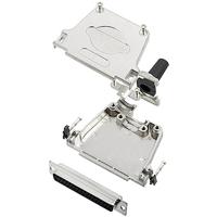 TRU COMPONENTS TCDTZF37DBSK 7708972 D-sub female connectorset 180 ° Aantal polen: 37 Soldeerkelk 1 stuk(s)