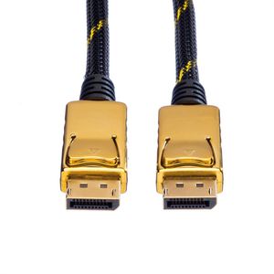 ROLINE GOLD DisplayPort Kabel, DP M/M, 2 m