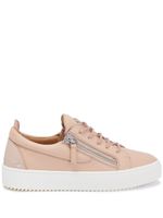 Giuseppe Zanotti baskets Gail en cuir - Rose - thumbnail