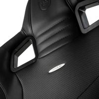 noblechairs EPIC PC-gamestoel Gecapitonneerde zitting Zwart