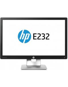 HP EliteDisplay E232 IPS 23" Zwart Full HD Matt