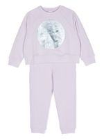 Stella McCartney Kids survêtement à logo imprimé - Violet - thumbnail