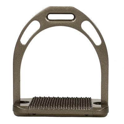 Stijgbeugels Epplejeck Color Aluminium Deluxe, 12 cm in brons
