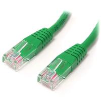 StarTech.com Cat5e Ethernet-kabel - 3ft - Groen - Patchkabel - Gegoten Cat5e-kabel - Korte netwerkkabel - Ethernet-kabel - Cat 5e-kabel - 3ft (M45PATCH3GN)