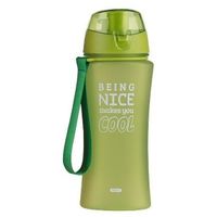 Groene sport waterfles bidon 650 ml